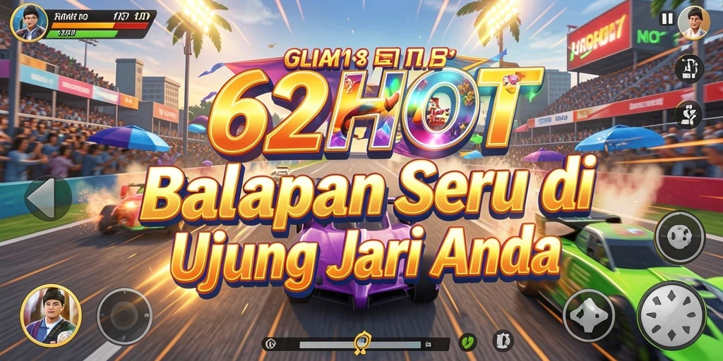 Gameplay Racing yang mendebarkan dan penuh aksi.