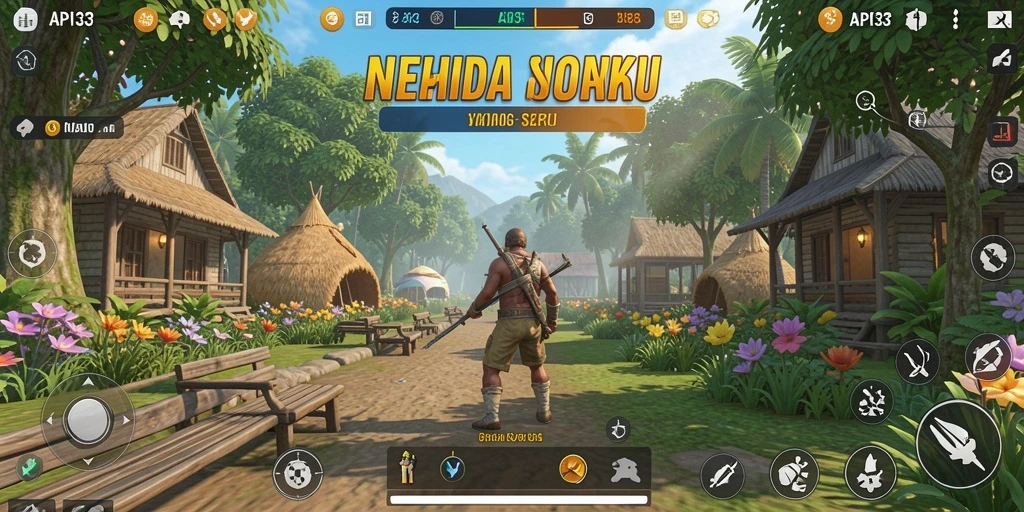Tampilan gameplay API33 yang menarik dan interaktif.