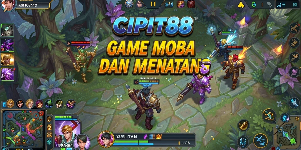 Tampilan gameplay seru dari CIPIT88 yang menguji strategi pemain.