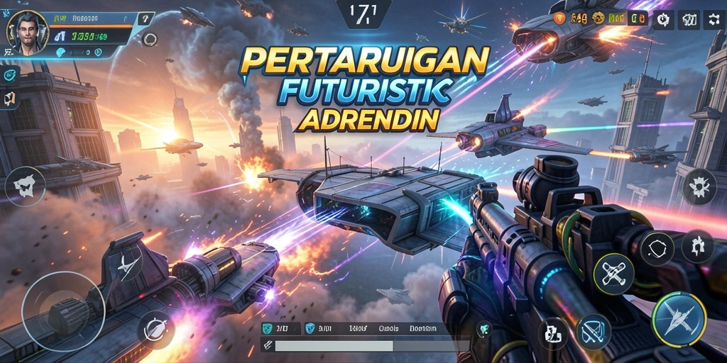 Tampilan menegangkan dari pertempuran FPS di F7F7.