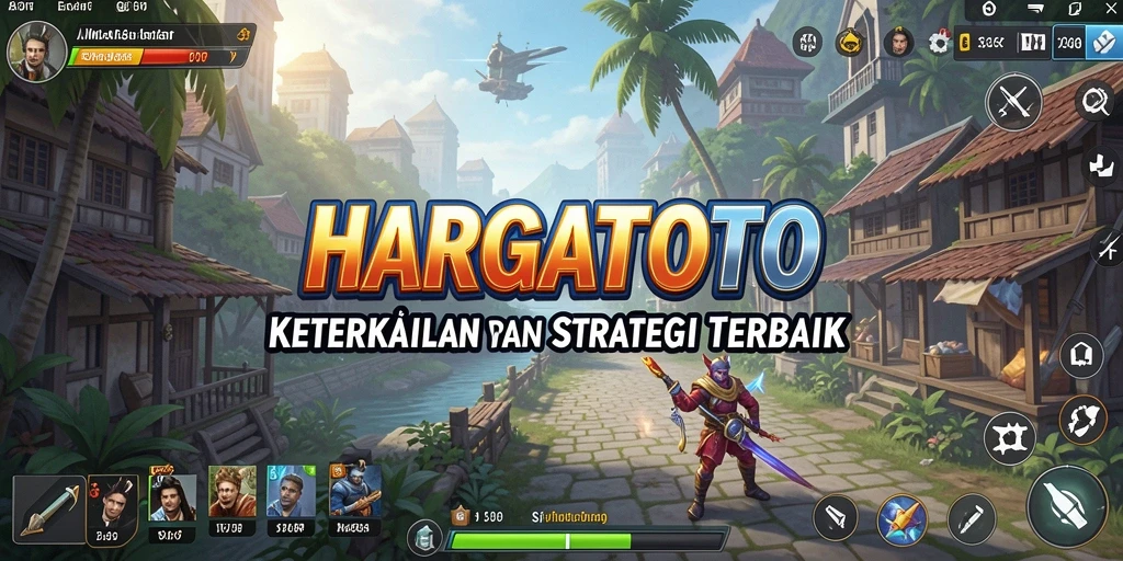 Gameplay menarik HARGATOTO menampilkan simulasi yang mendidik dan penuh tantangan.
