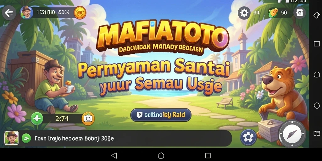 Tampilan gameplay MAFIATOTO yang menarik dan interaktif.