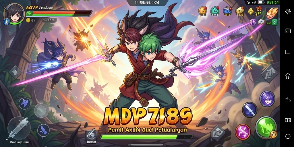 Tampilan gameplay seru dalam <strong>MVP789</strong> yang memukau para penggemar Anime.