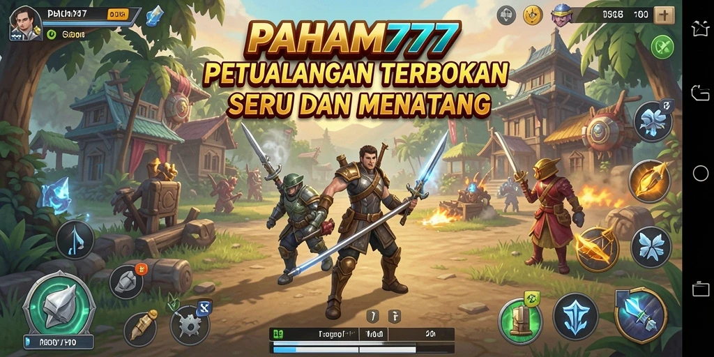 Tampilan gameplay <strong>PAHAM777</strong> yang menakjubkan dalam dunia terbuka.