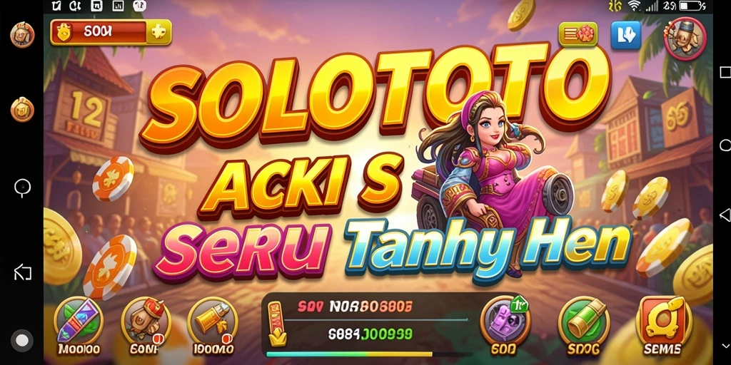 Screenshot gameplay menampilkan aksi seru dalam SOLOTOTO.