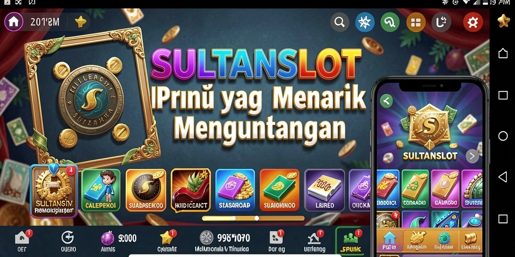 Screenshot gameplay SULTANSLOT yang menggambarkan suasana Idle yang santai.