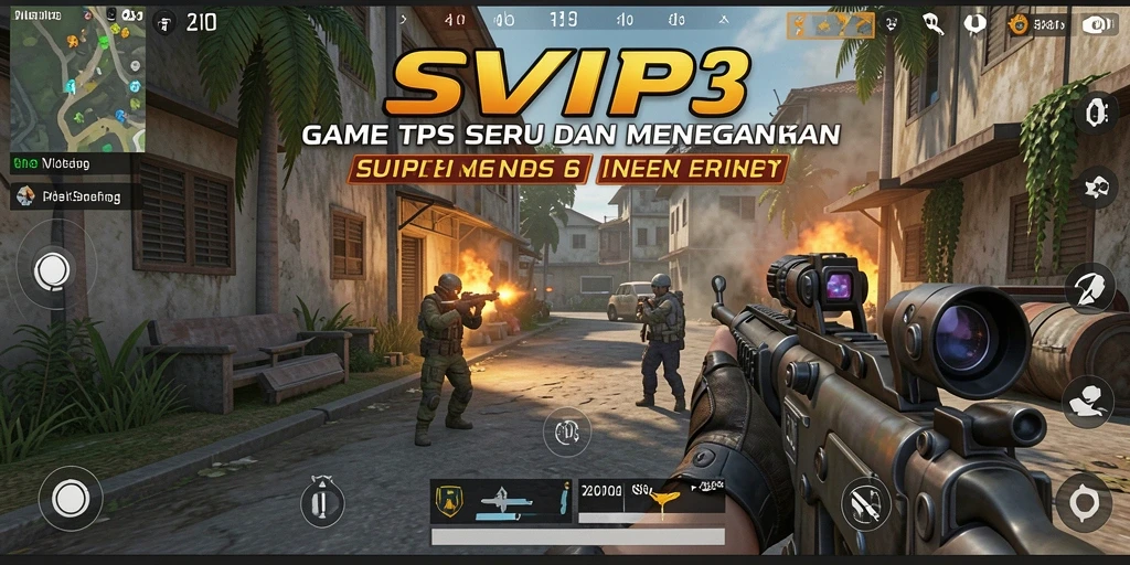 Tampilan gameplay menarik dalam <strong>SVIP3</strong> yang penuh aksi dan strategi.