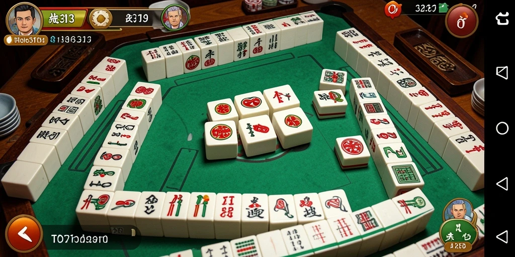 Tampilan gameplay Mahjong yang menarik dan interaktif di TOTO313.